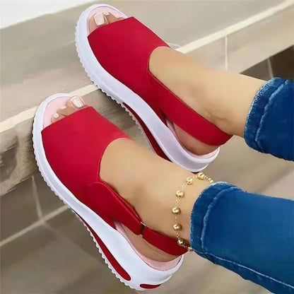 Open Toe Flat Sandals for Women - # GIAA73510006