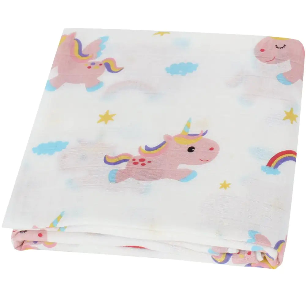Organic Cotton Baby Swaddle Blanket - # BAGE41210023