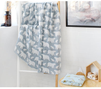 Organic Cotton Baby Swaddle Blanket - # BAGE41210023