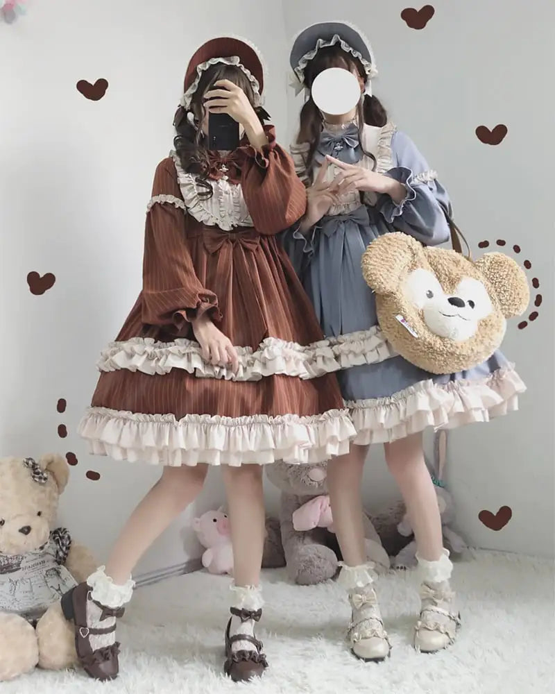 Original Design Soft Girl Lolita Milkshake Dress - # GIAA231710016