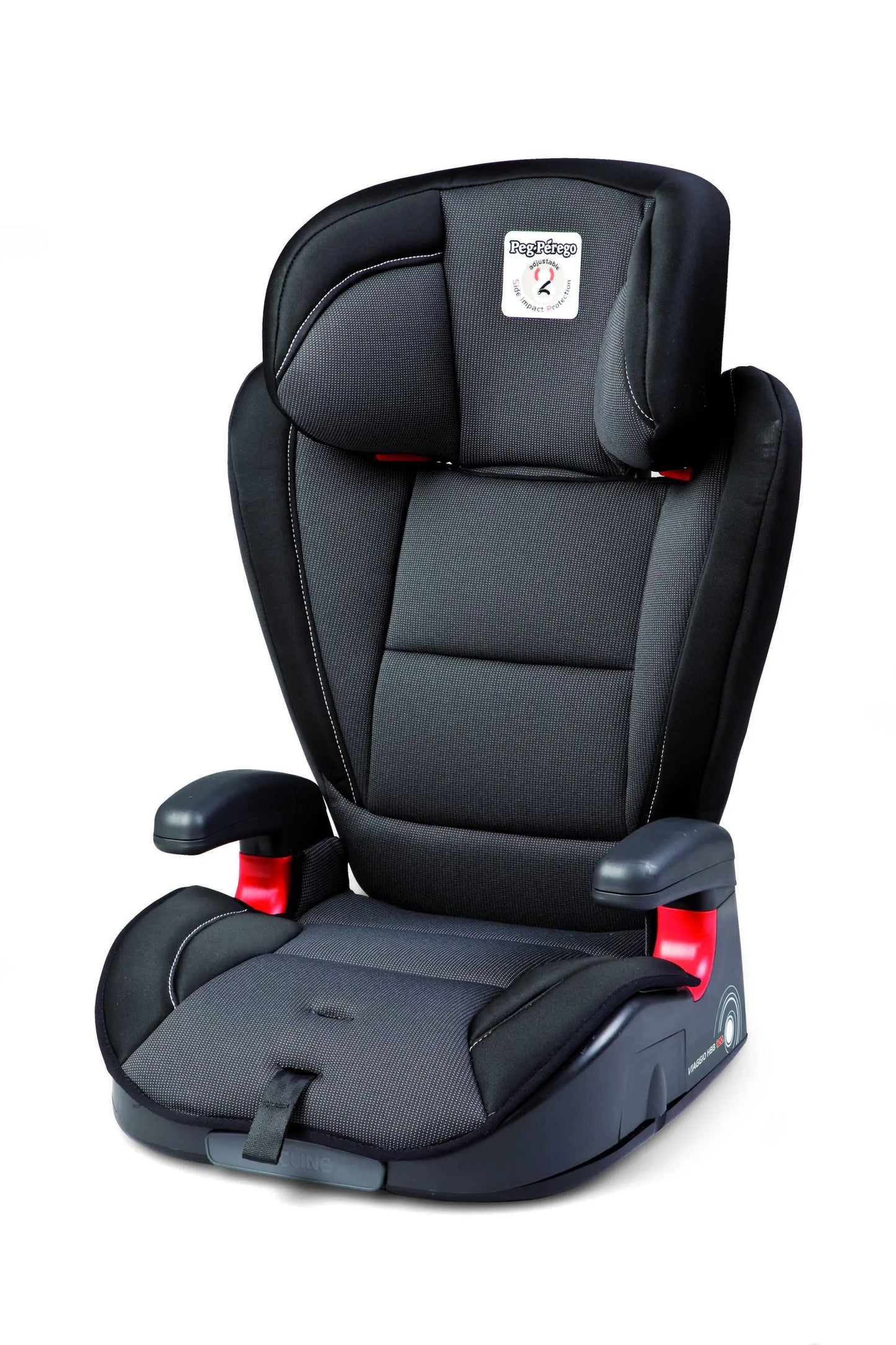 Peg Perego Viaggio HBB 120 | Booster Car Seat | For Children from 40 to 120 lbs | Crystal Black (Black) - # BAGEG1210005