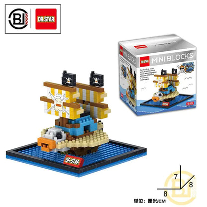 Pirate Ship Series Building Game Toys - # BOT&G522510002
