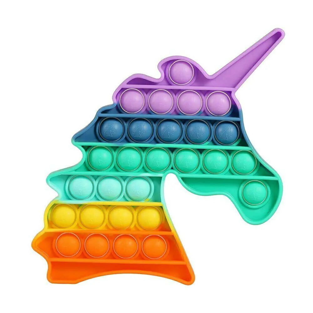Popit Fidget Toy Push Bubble Sensory Stress Relief Kids Family Games Square Game - # BOT&G51110001