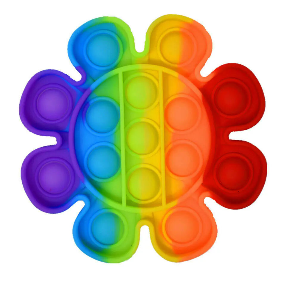 Popit Fidget Toy Push Bubble Sensory Stress Relief Kids Family Games Square Game - # BOT&G51110001