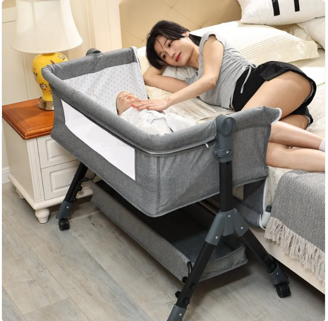 Portable 3-in-1 | Baby Folding Cradle Bed - # BAGEG11610018