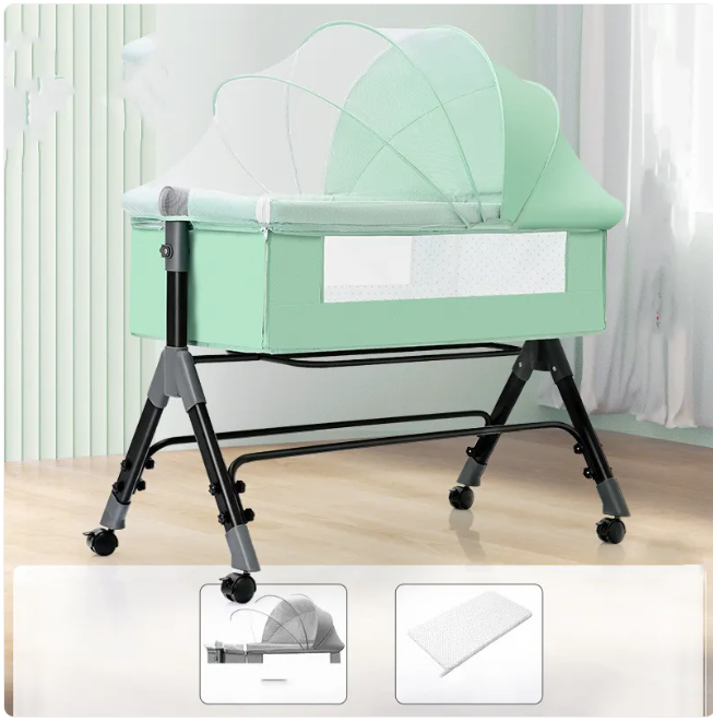 Portable 3-in-1 | Baby Folding Cradle Bed - # BAGEG11610018