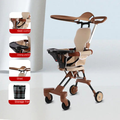 Portable Lightweight Baby Stroller for On-the-Go Parents (One Set) - # BAGEG11010007