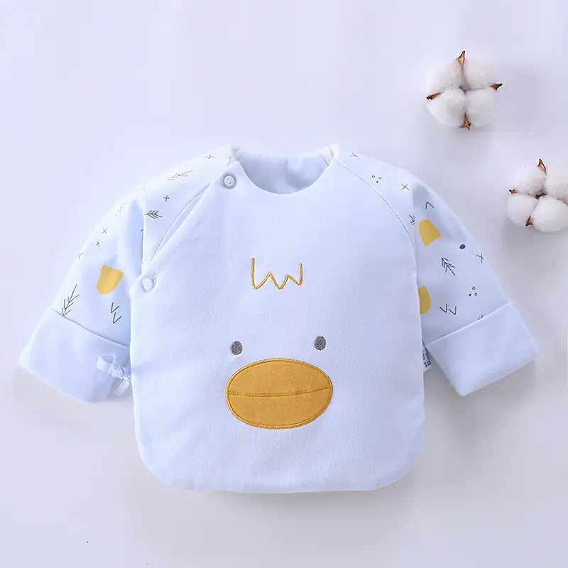 Pure Cotton Half Back Top | For Newborn Baby - # BAAA61110001
