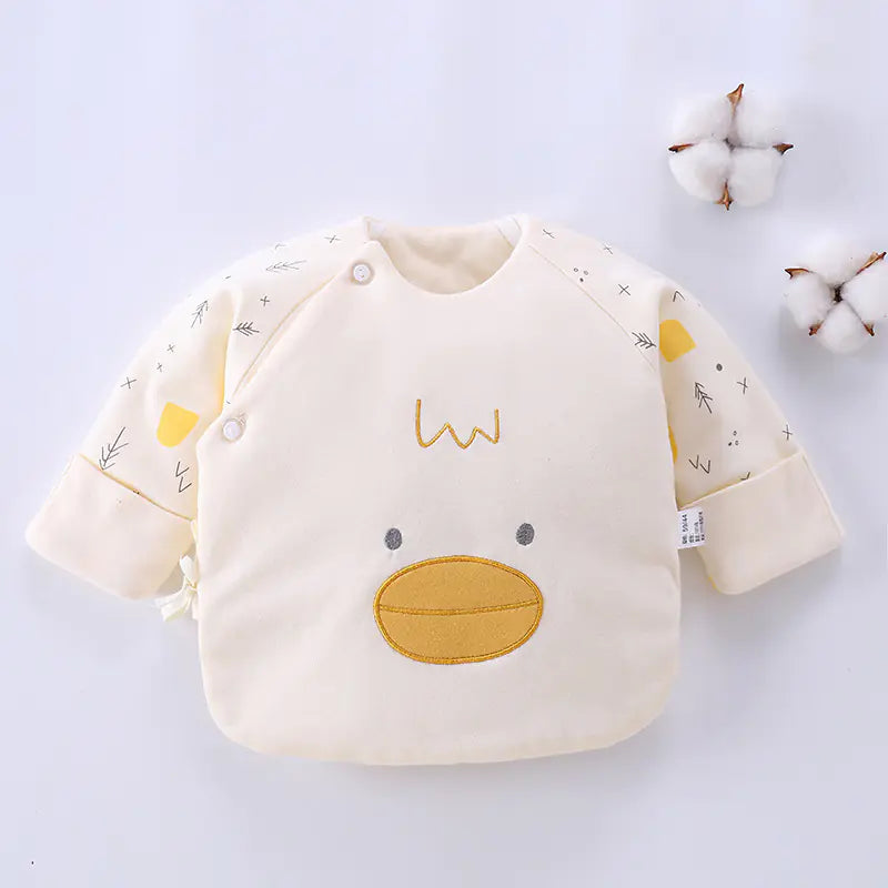 Pure Cotton Half Back Top | For Newborn Baby - # BAAA61110001