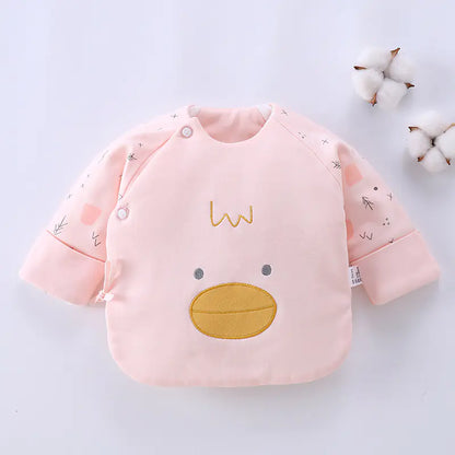 Pure Cotton Half Back Top | For Newborn Baby - # BAAA61110001