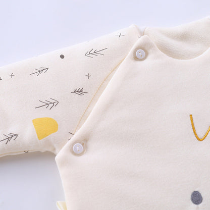 Pure Cotton Half Back Top | For Newborn Baby - # BAAA61110001