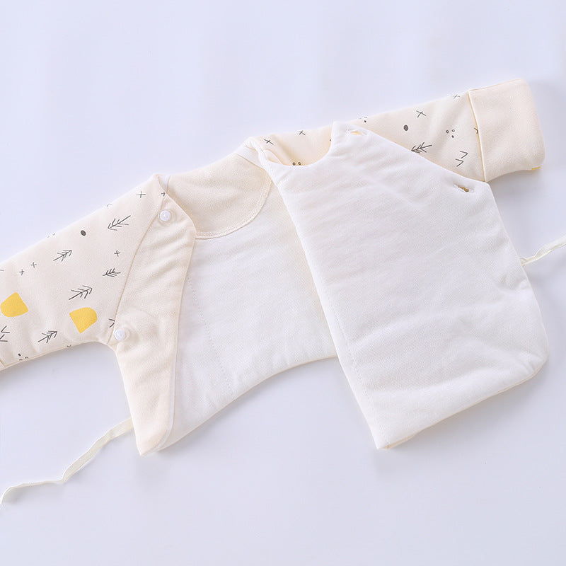 Pure Cotton Half Back Top | For Newborn Baby - # BAAA61110001