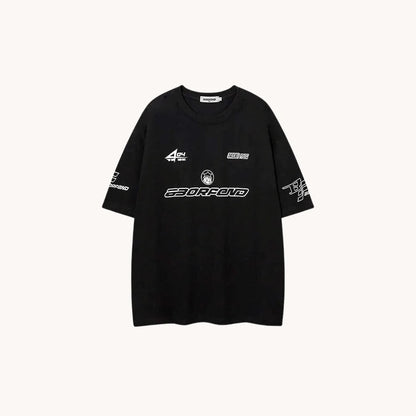 Racing Jersey Style T-Shirt - # BOAA13510027