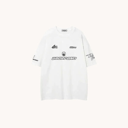 Racing Jersey Style T-Shirt - # BOAA13510027