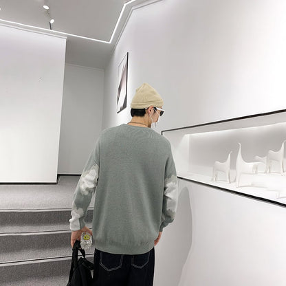 Round Neck Loose Sweater | For Men and Women - # BOAA13510048