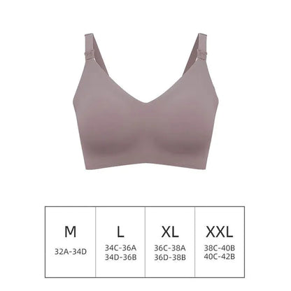 Sexy Seamless Maternity Nursing Bra for Women - # NURSGEA11210104