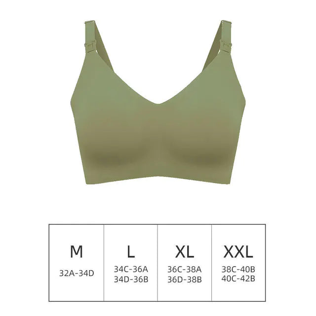 Sexy Seamless Maternity Nursing Bra for Women - # NURSGEA11210104