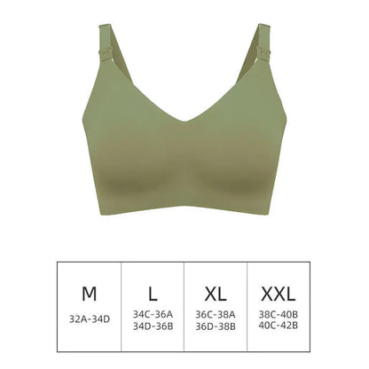 Sexy Seamless Maternity Nursing Bra for Women - # NURSGEA11210104