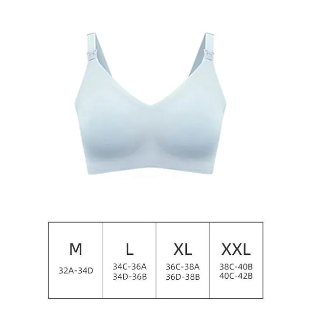 Sexy Seamless Maternity Nursing Bra for Women - # NURSGEA11210104