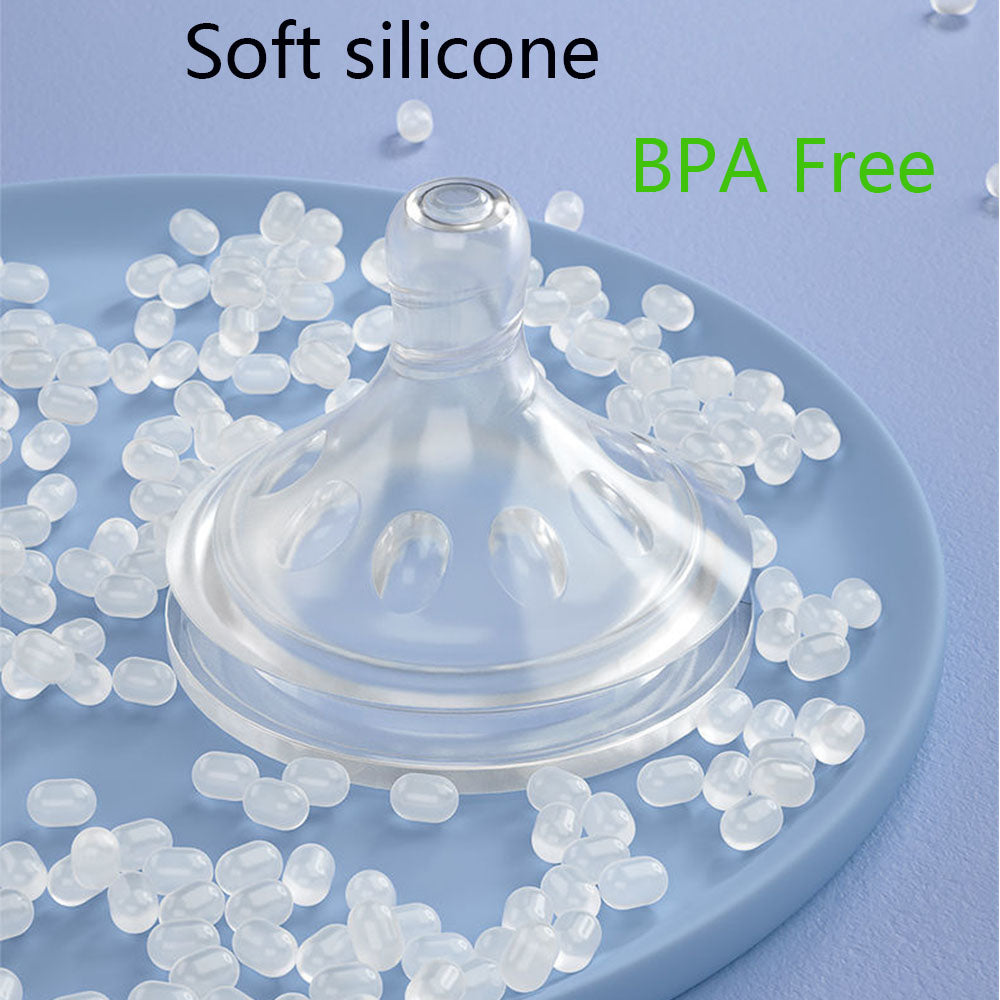 Silicone Baby Feeding Bottle | For Newborns | Anti-Choking - # BAGE21810005