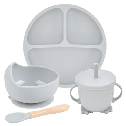 Silicone Baby Feeding Spoon Set - # BAGE21110006