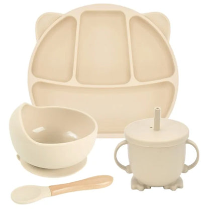 Silicone Baby Feeding Spoon Set - # BAGE21110006