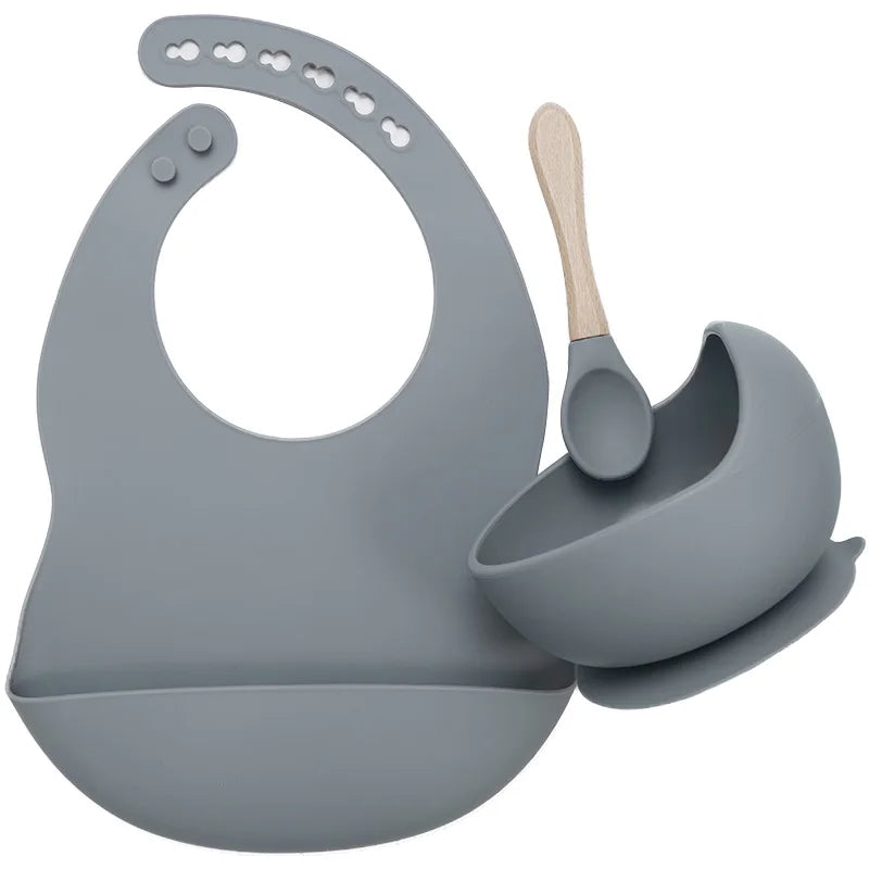 Silicone Baby Feeding Tableware Set - # BAGE21110001