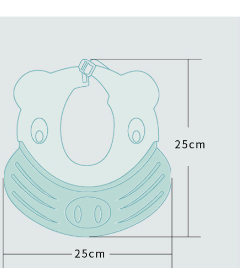 Silicone Baby Shampoo Cap | Waterproof Bath Hat - # BAGE11210007
