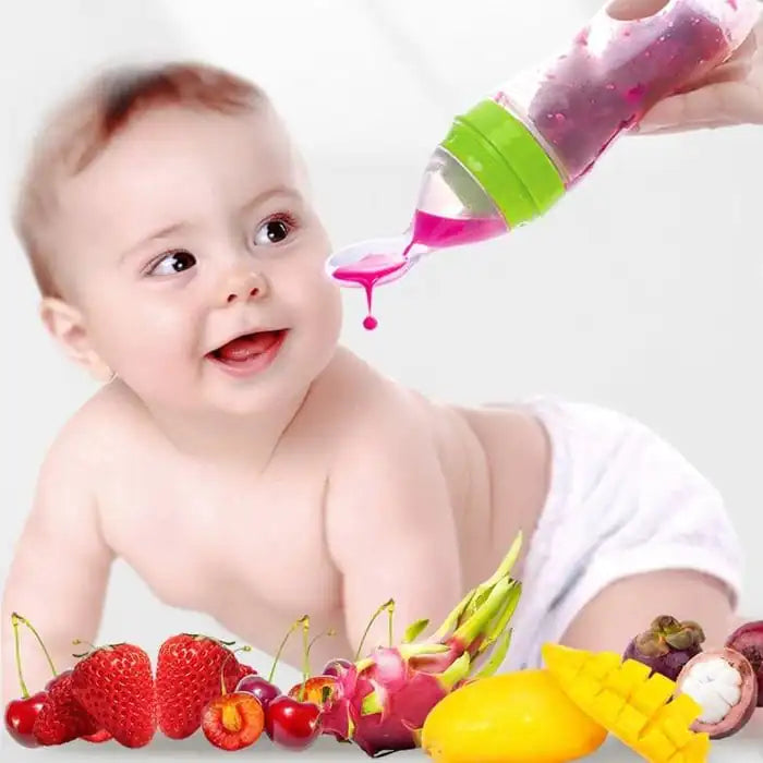 Silicone Feeding Bottle Spoon - # BAGE21110002