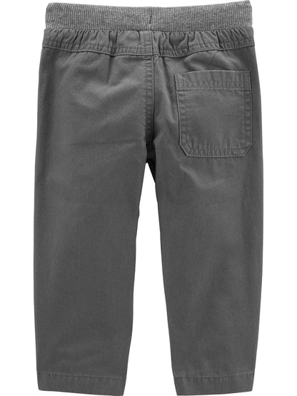 Simple Joys by Carter's | Baby Boys' 2-Pack Pull on Pant | 12 Months | Green/Grey -
