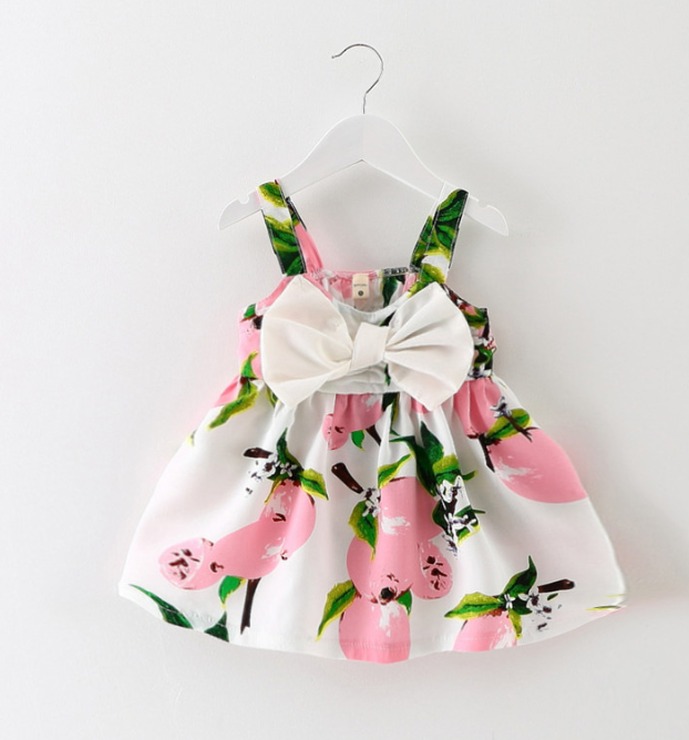 Sleeveless Flower Dress for Girls | One Piece - # BAAA51110015
