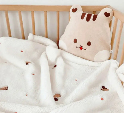 Soft Flannel Baby Blanket for Newborns - # BAGE41210012