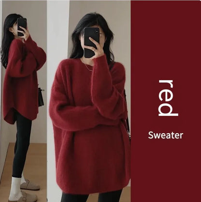 Soft Knit Versatile Bottoming Shirt - # WOAA21510002-PRG