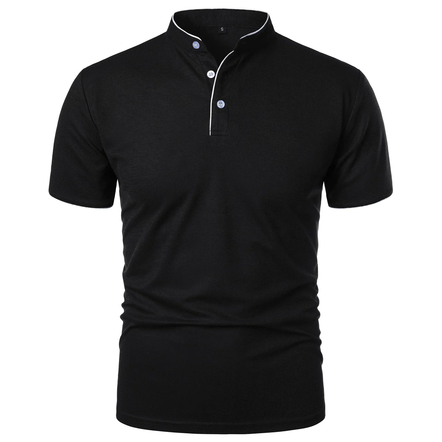 Solid Color Short Sleeve T-Shirt - # BOAA13510044