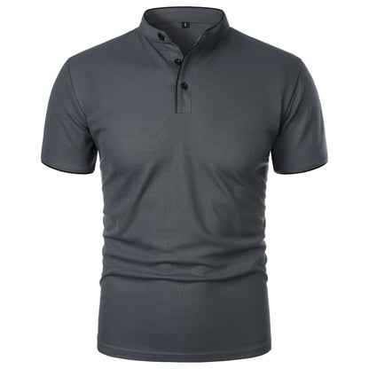 Solid Color Short Sleeve T-Shirt - # BOAA13510044