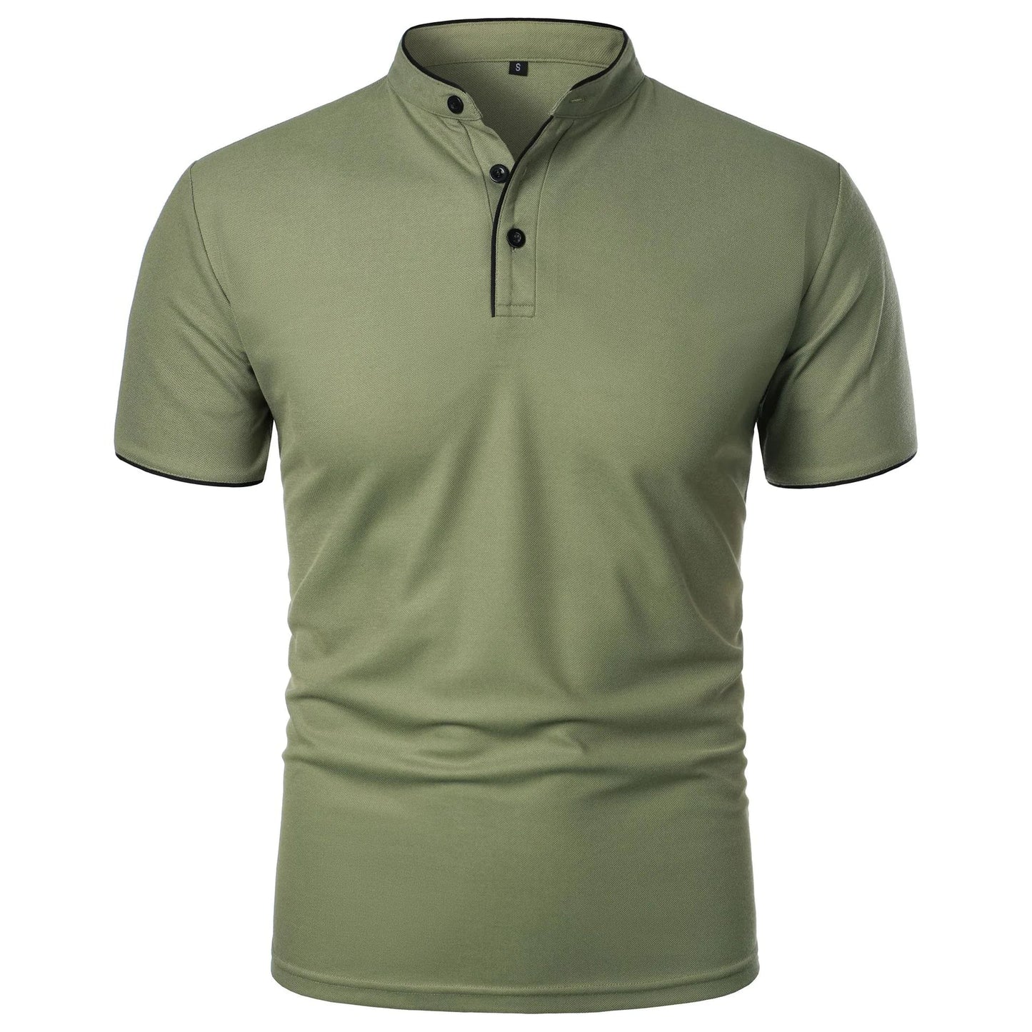 Solid Color Short Sleeve T-Shirt - # BOAA13510044