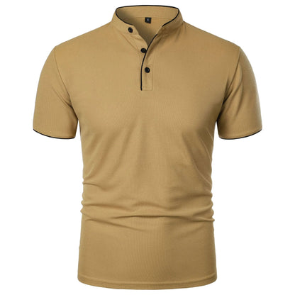 Solid Color Short Sleeve T-Shirt - # BOAA13510044