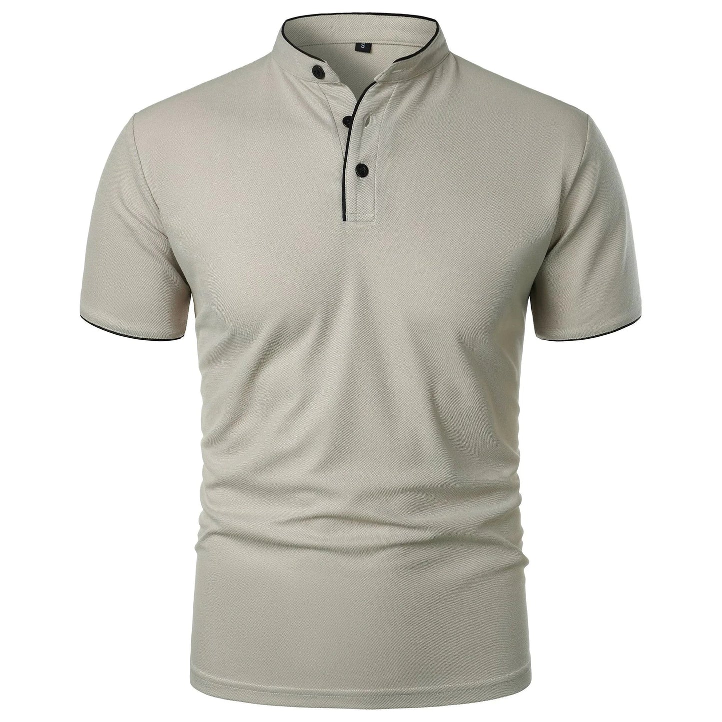 Solid Color Short Sleeve T-Shirt - # BOAA13510044
