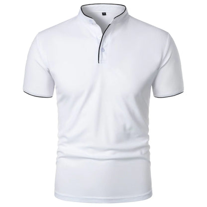Solid Color Short Sleeve T-Shirt - # BOAA13510044
