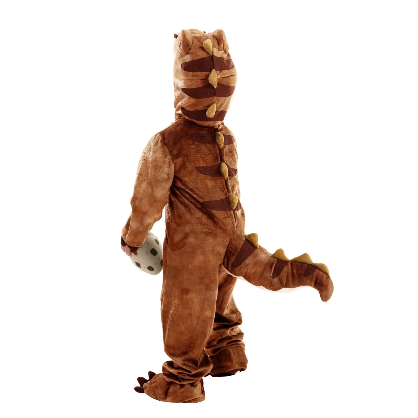 Spooktacular Creations Realistic | T-rex Costume Outfit Dinosaur | Jumpsuit with Egg for Kids | Toddler Halloween Dress-up Party | Bronze | 3T (3-4 yrs) - # BOAA111310002