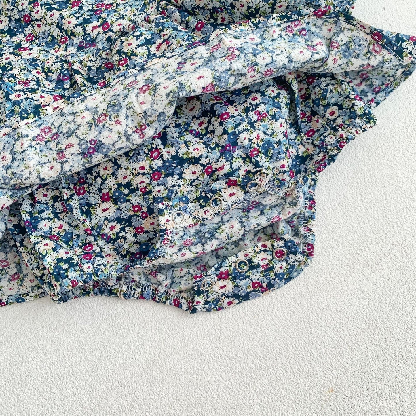 Summer Infant Baby Floral Romper | With Headband - # BAAA21110047