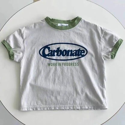 Summer Infant Cotton Short-sleeved T-shirt | For Babies - # BAAA1111010007