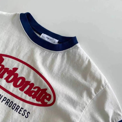 Summer Infant Cotton Short-sleeved T-shirt | For Babies - # BAAA1111010007