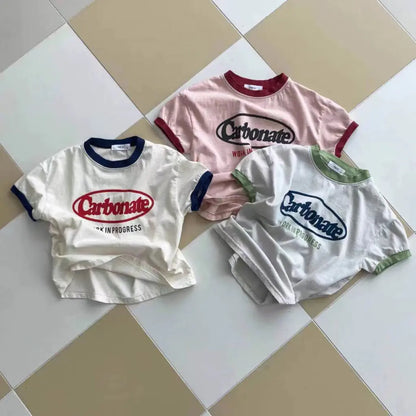 Summer Infant Cotton Short-sleeved T-shirt | For Babies - # BAAA1111010007