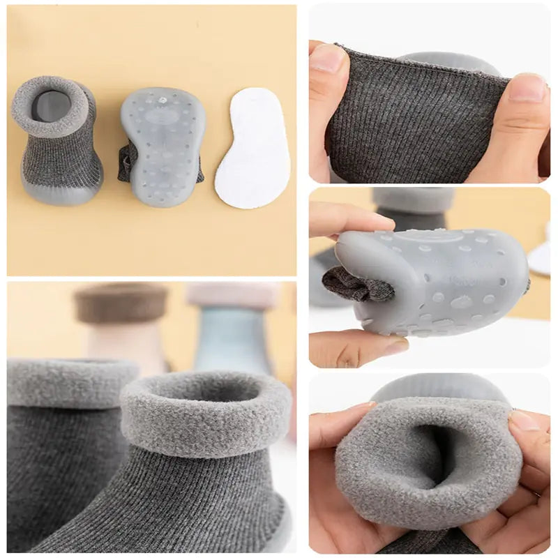 Super Warm Socks Shoes for Kids - # GIAA71310009