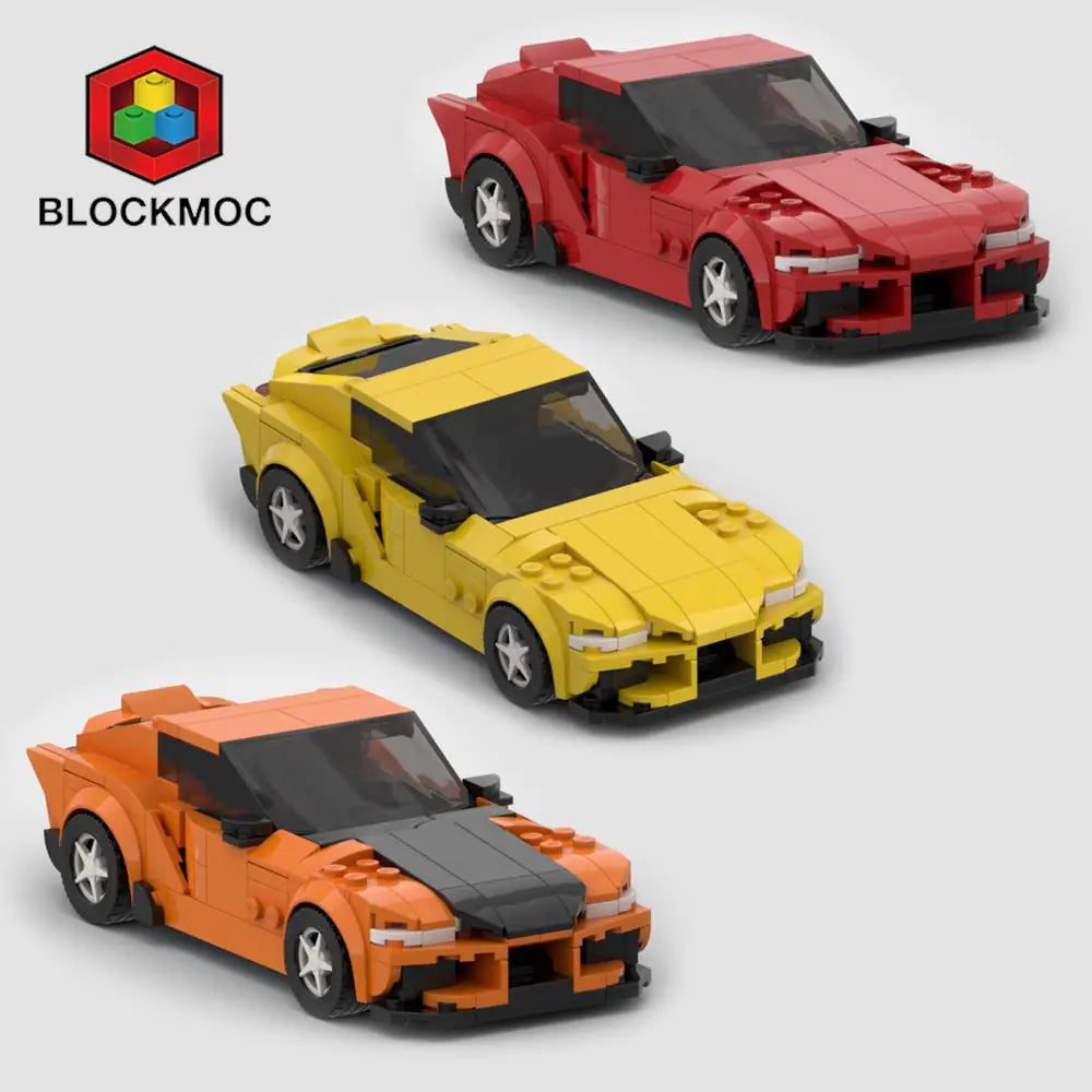 Supra GR Racing Car Bricks Toys - # BOT&G52710005