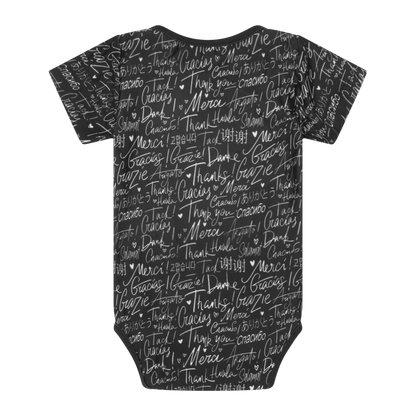 Thank You Bodysuit – Multicultural Baby & Toddler Cotton Top