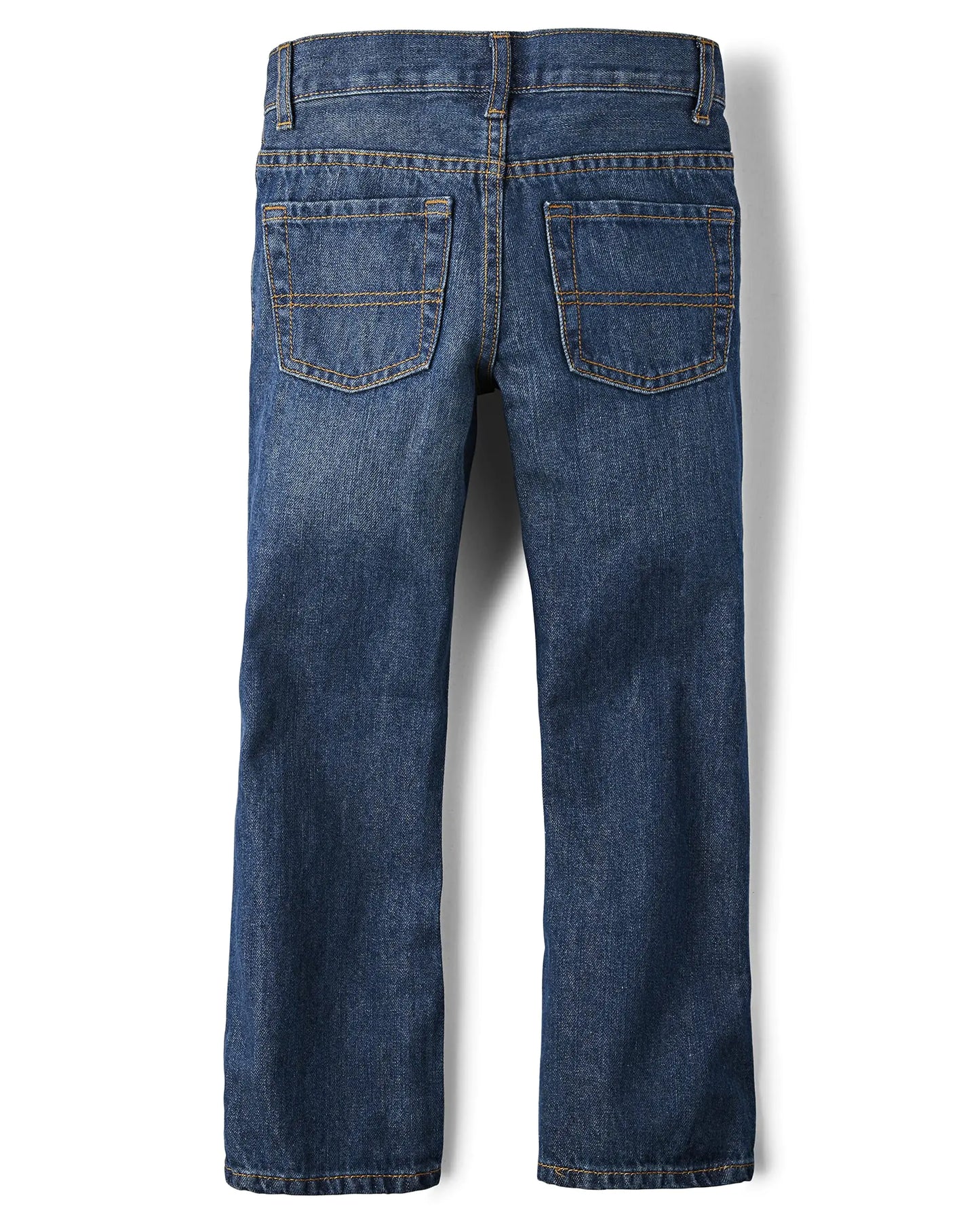 The Children's Place Boys' Basic Bootcut Jeans 10 Dark Jupiter Single - # BOAA12410005