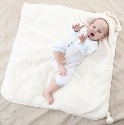 Thick Cotton Baby Swaddle Blanket for Newborns - # BAGE41210026