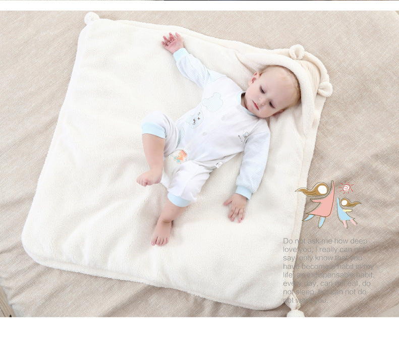 Thick Cotton Baby Swaddle Blanket for Newborns - # BAGE41210026